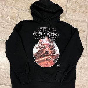 Pull&bear Star Wars black hoodie
